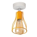 Surface-mounted chandelier TUBE II 1xE27/15W/230V orange