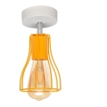 Surface-mounted chandelier TUBE II 1xE27/15W/230V yellow