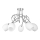 Surface-mounted chandelier TWIST WHITE 5xE14/40W/230V