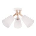 Surface-mounted chandelier VAIO WHITE 3xE27/60W/230V