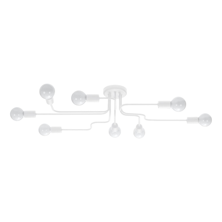 Surface-mounted chandelier VECTOR 8xE27/15W/230V white