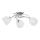 Surface-mounted chandelier VERWIL 3xE27/15W/230V shiny chrome