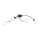 Surface-mounted chandelier VIBRA 4xE14/10W/230V black/white