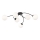 Surface-mounted chandelier VIBRA 6xE14/10W/230V black/white