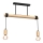 Surface-mounted chandelier VIGA 2xE27/60W/230V wood