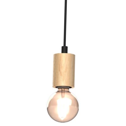 Surface-mounted chandelier VIGA 3xE27/60W/230V wood