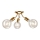 Surface-mounted chandelier VIGGO 3xE27/60W/230V gold