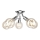 Surface-mounted chandelier VIGGO 5xE27/60W/230V shiny chrome