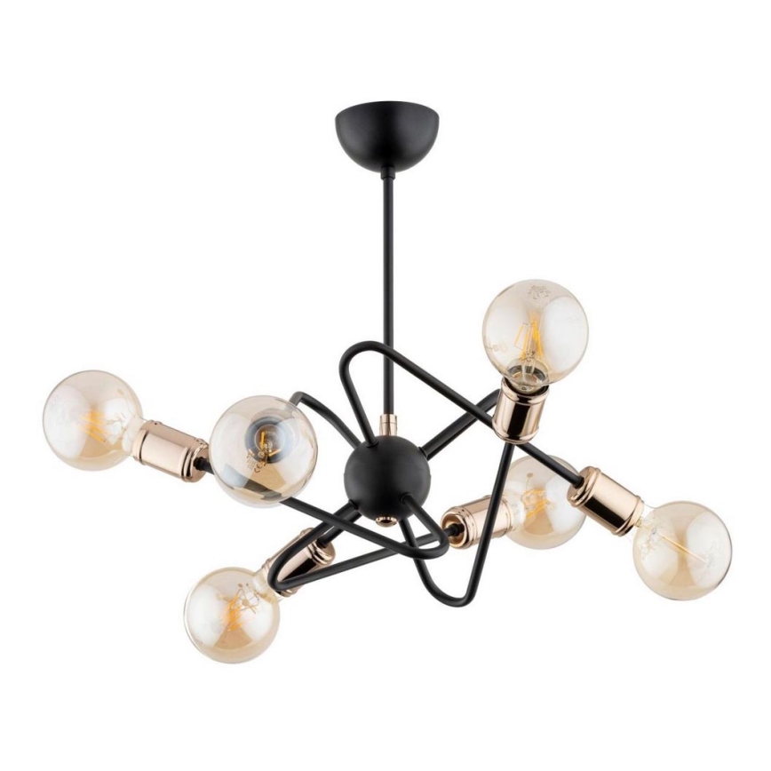 Surface-mounted chandelier VIRGINIA 6xE27/60W/230V