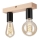 Surface-mounted chandelier VITO 2xE27/60W/230V beech