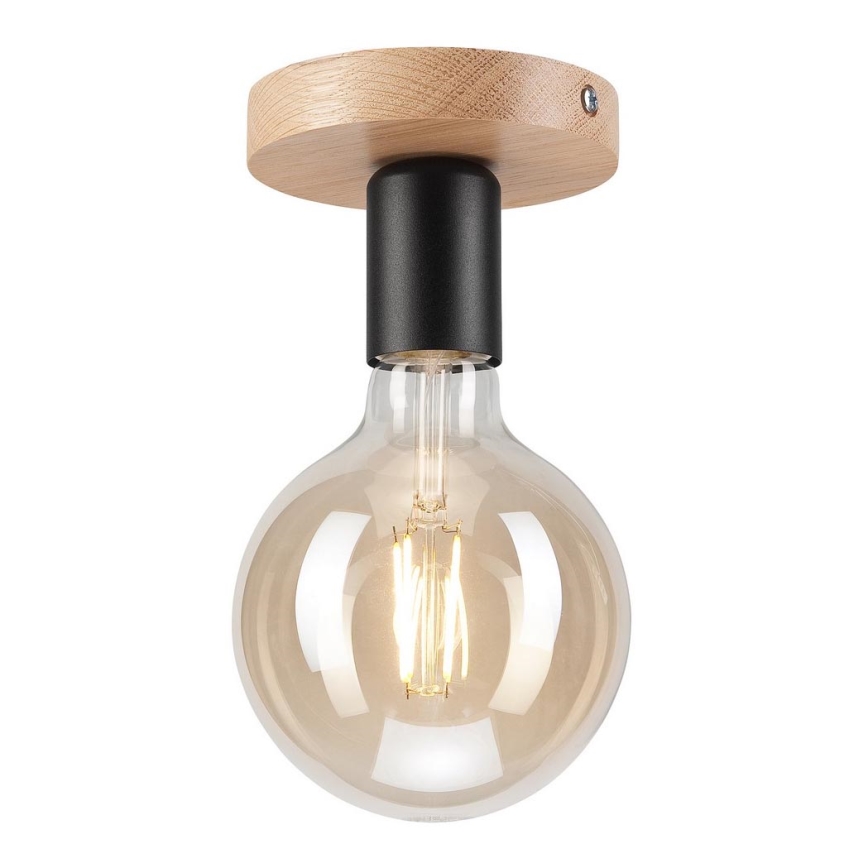 Surface-mounted chandelier VITO OAK 1xE27/60W/230V oak