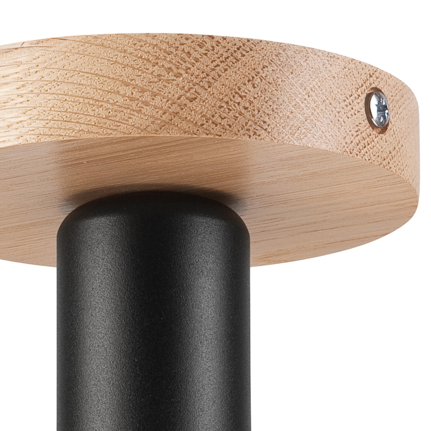 Surface-mounted chandelier VITO OAK 1xE27/60W/230V oak