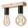 Surface-mounted chandelier VITO OAK 2xE27/60W/230V oak