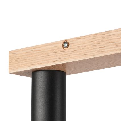 Surface-mounted chandelier VITO OAK 2xE27/60W/230V oak