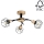 Surface-mounted chandelier VIVIANE 3xE27/60W/230V oak - FSC certified