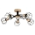 Surface-mounted chandelier VIVIANE 5xE27/60W/230V oak