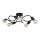 Surface-mounted chandelier WAVE 5xE27/60W/230V