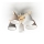 Surface-mounted chandelier YOKE 5xE14/40W/230V natural wood