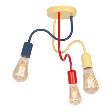 Surface-mounted children's chandelier DOW 3xE27/60W/230V