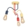 Surface-mounted children's chandelier DOW 3xE27/60W/230V
