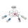 Surface-mounted children's chandelier OXFORD 5xE27/15W/230V