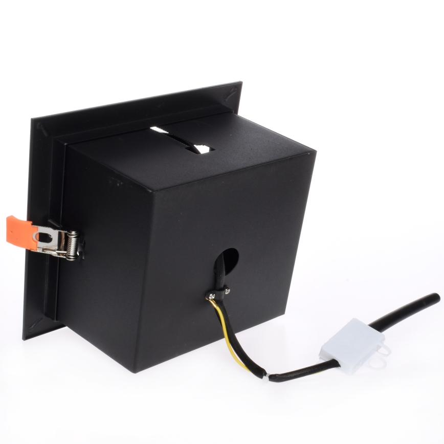 Suspended ceiling light PLAZA AR111 1xGU10/12W/230V black