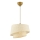 Suspended lamp BARETTE 1xE27/60W/230V cream