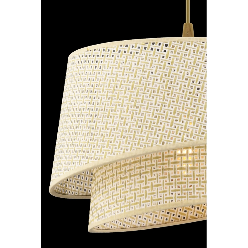 Suspended lamp BARETTE 1xE27/60W/230V cream