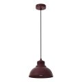 SVEN Burgundy Cable Pendant Light – 1× E27 (15 W), 230 V
