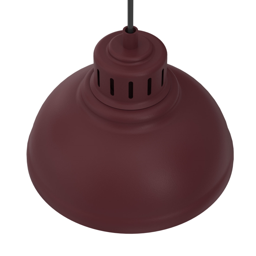 SVEN Cable-hung Pendant, 2× E27 (max. 15W), 230V — Burgundy