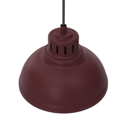 SVEN Cable Pendant Chandelier 4xE27/15W/230V burgundy