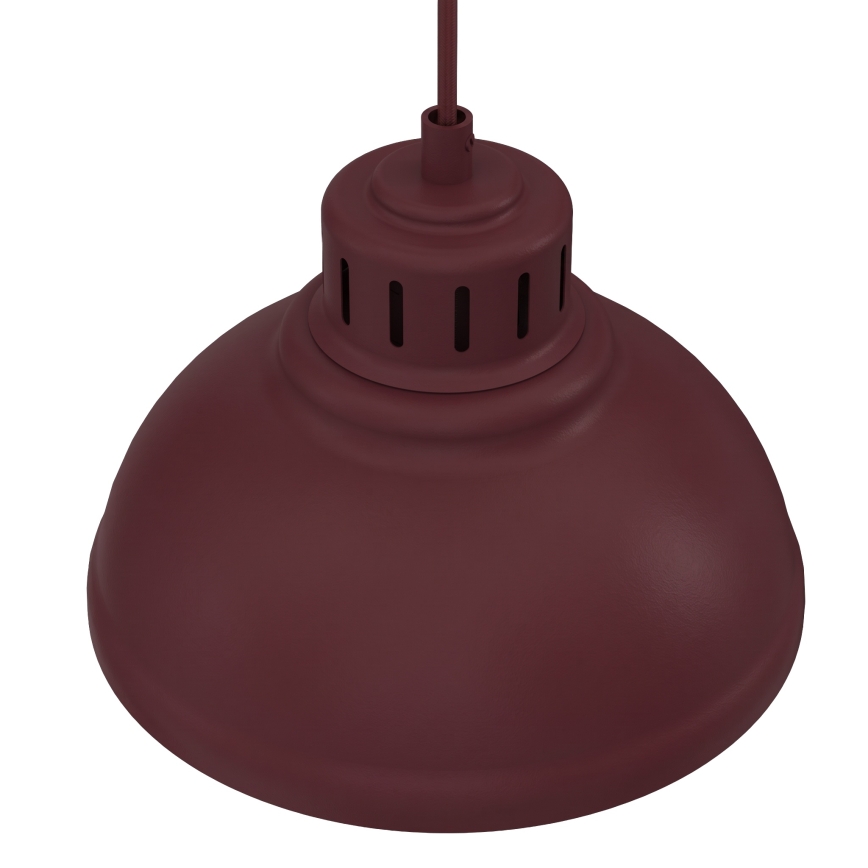 SVEN Cable Pendant Chandelier 4xE27/15W/230V burgundy