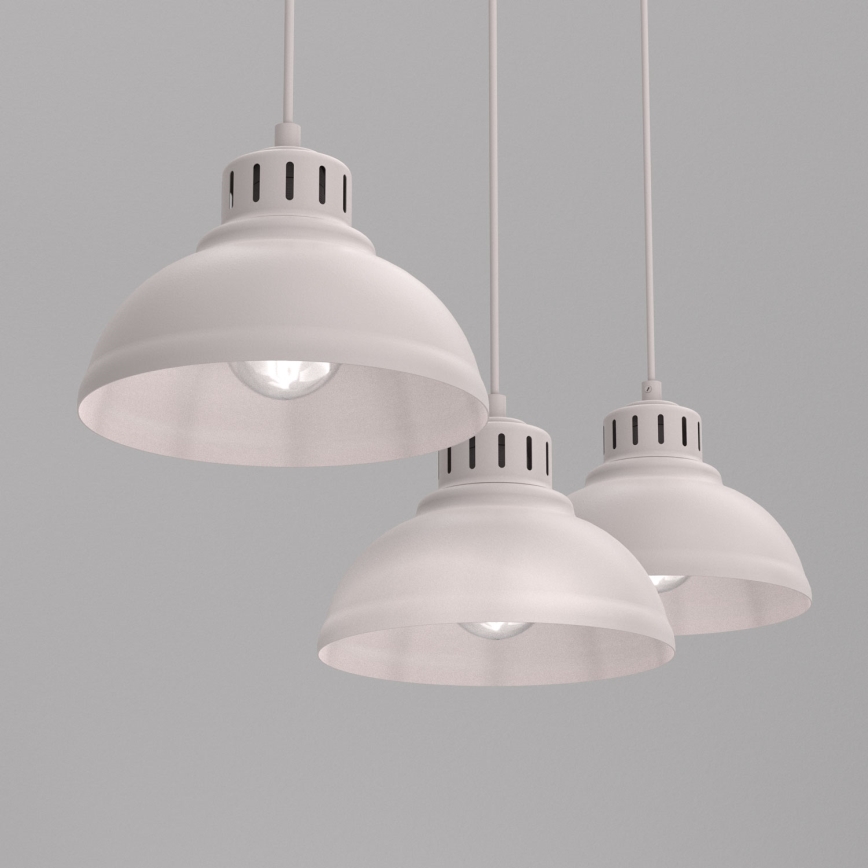SVEN Cable Pendant Light 3xE27/15W/230V Cream