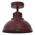 SVEN Ceiling Light, 1× E27 (max. 15 W), 230 V, Ø 21 cm — Burgundy