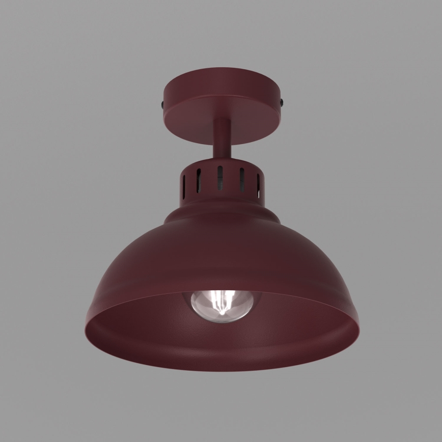 SVEN Ceiling Light, 1× E27 (max. 15 W), 230 V, Ø 21 cm — Burgundy