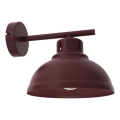SVEN Wall Lamp 1xE27/15W/230V burgundy