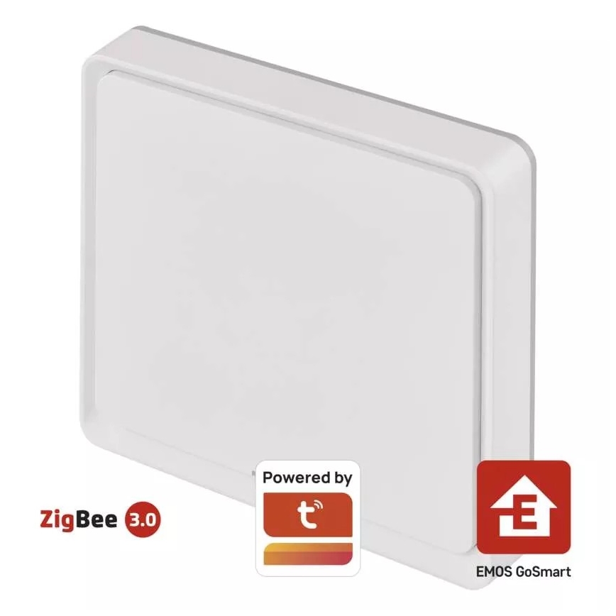Switch 1-button GoSmart Tuya white