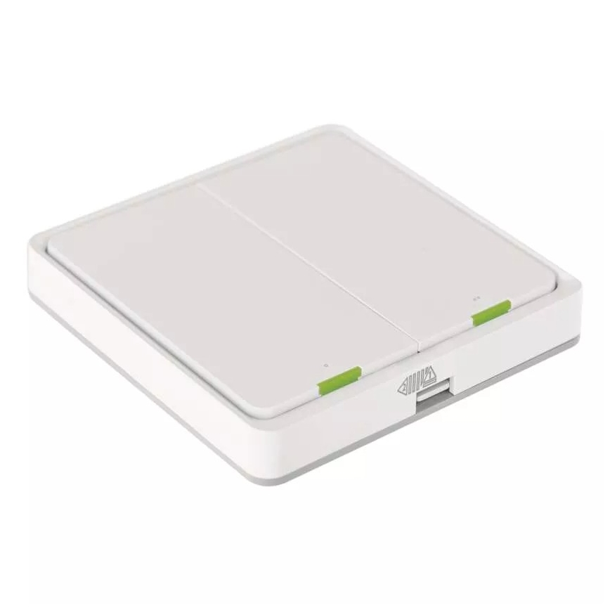 Switch 2-button GoSmart Tuya white