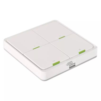 Switch 4-button GoSmart 1xCR2430 Tuya white