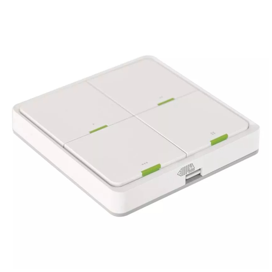 Switch 4-button GoSmart Tuya white