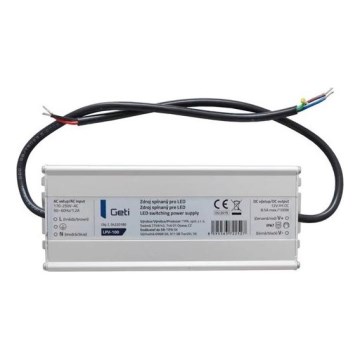 Switching power supply for LED strips 100W/12V IP67