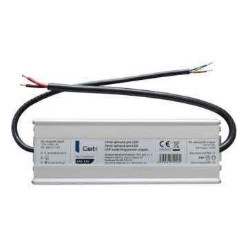 Switching power supply for LED strips 120W/12V IP67