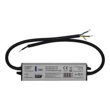 Switching power supply for LED strips 12W/12V IP67