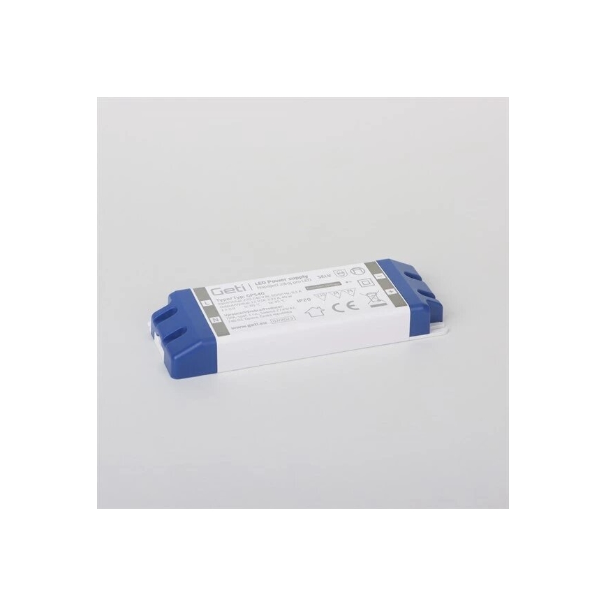 Switching power supply for LED strips 40W/12V IP20