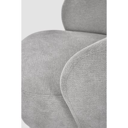 Swivel armchair NOVU grey