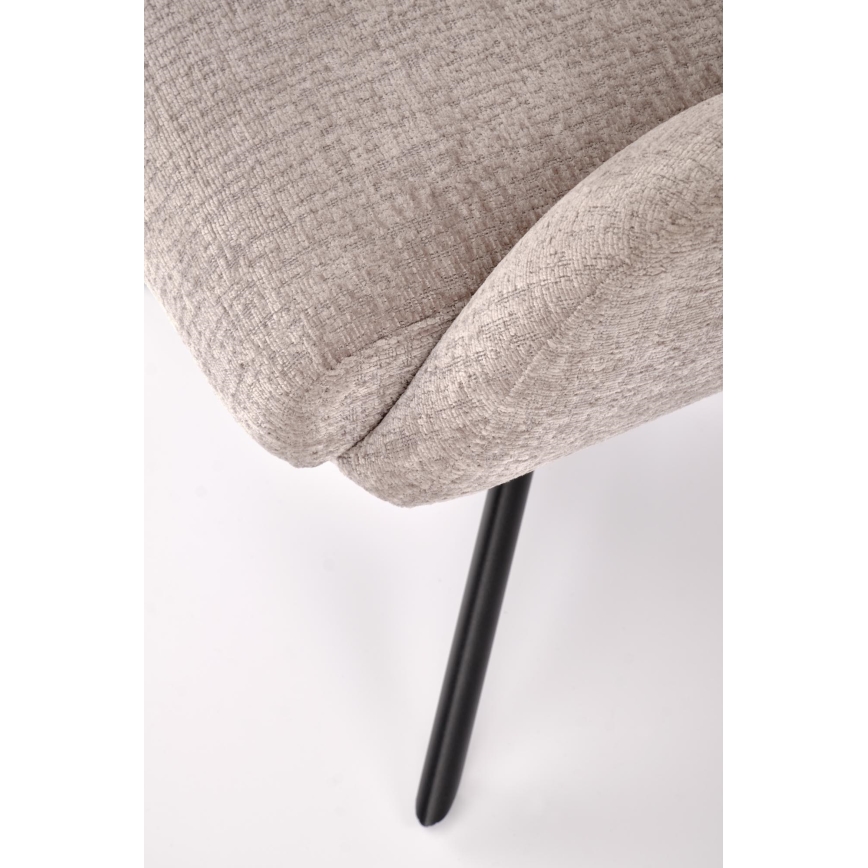 Swivel dining chair FIER, 1 pc, gray