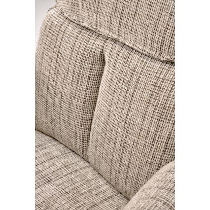 Swivel dining chair HALSA 1 pc beige