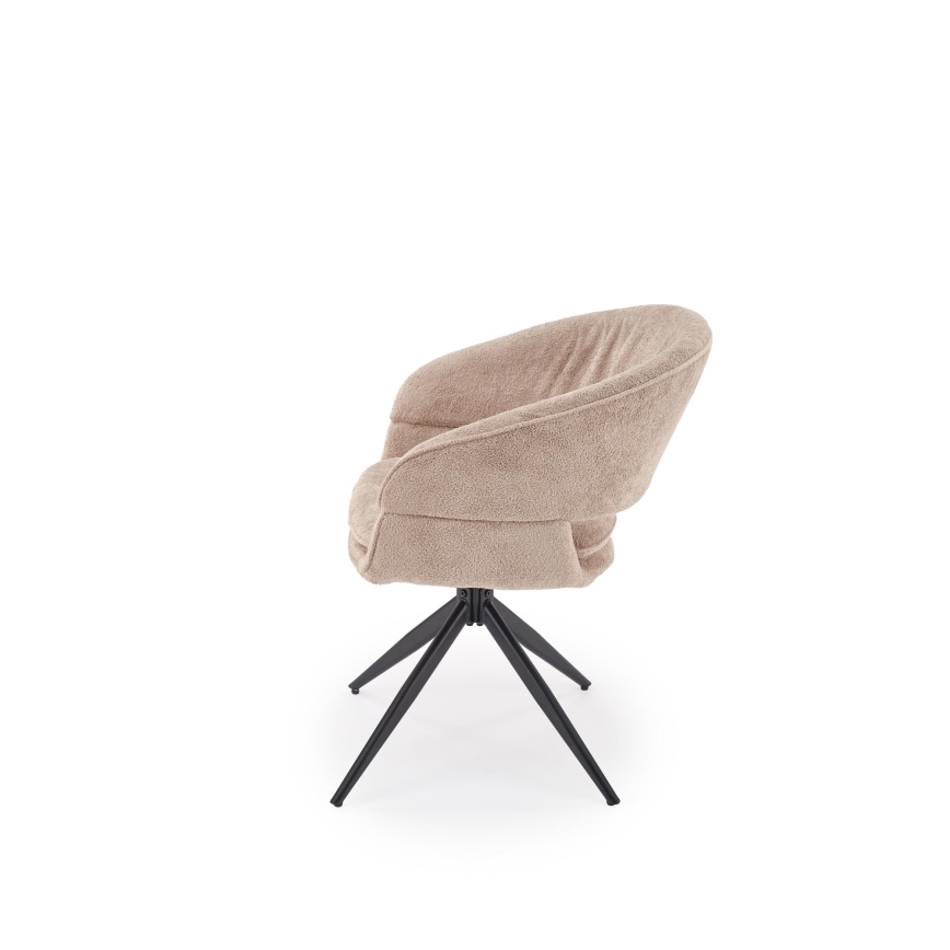 Swivel dining chair LIND, 1 pc, beige