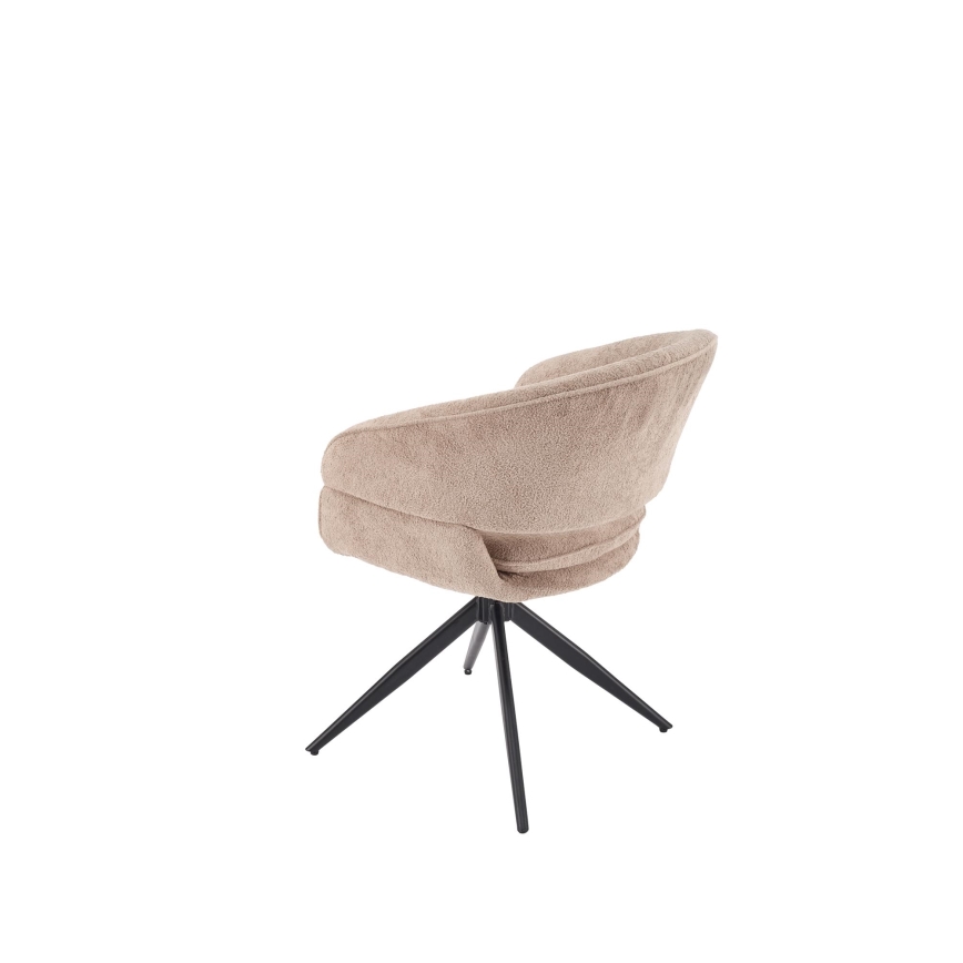Swivel dining chair LIND, 1 pc, beige