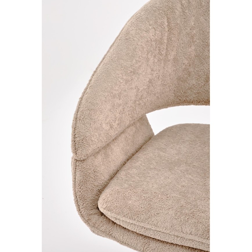 Swivel dining chair LIND, 1 pc, beige